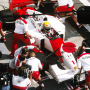 Pitstop do Ayrton Senna #marlbor