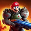 Doom Mario (stupid being)