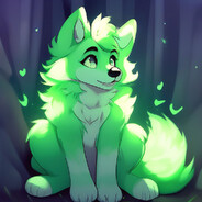 Green Furry Femboy