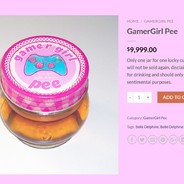 Gamer Girl Pee