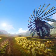 晨雾曦光沐朝阳