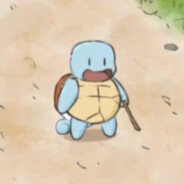 天蓝色呲水王八