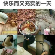 快乐而又充实的一天