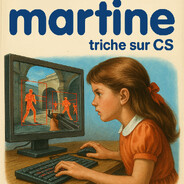 Martine triche sur CS