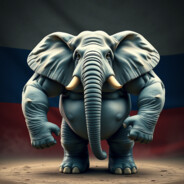 зеленый слоник