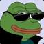IS REAL Pepe with sunglasses