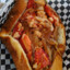 a warm lobster roll