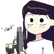 Komi-san with a Gun