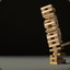 Collapsing Jenga Tower