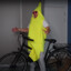 Banana Man with Cykel