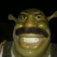Shrek Bigodudo Sorrindo