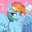 Avatar of Rainbow Dash