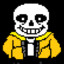 sans from undertale yellow
