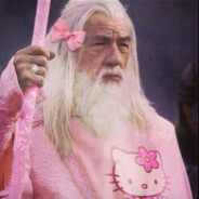 粉红炫彩小老头