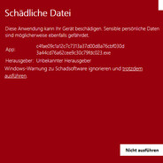 Avatar of Schädliche Datei