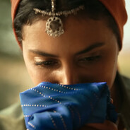 Licensed Blue Scarf Sniffer