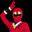 red alien ranger
