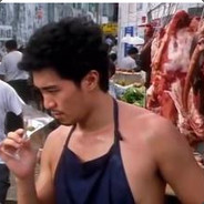 一身湿意的小伙子