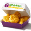 Six Pack Chicken McNuggies