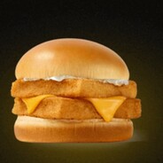 双层鳕鱼堡半价