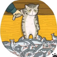 猫不爱吃<・)))><<