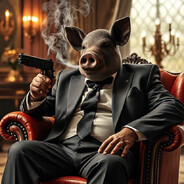 950KG Black Pig Mafia Boss