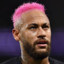 NEYMAR DE CABELO ROSA