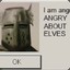 Angry about elves
