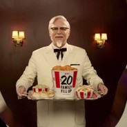 Colonel Sanders $5 fill-up