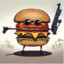 Headshot Hamburger