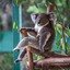 Koala with a drum!