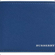 blue wallet