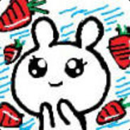 爱咬萝卜的兔子