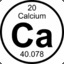 Calcium-Kugel