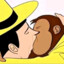 Kissing George