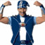 Sportacus Bizepspose