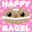 a happy bagel