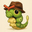 Caterpie w Kapeluszu