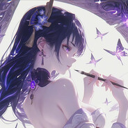 紫菀里的勿忘草