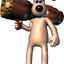 Gromit With Turnip Launcher