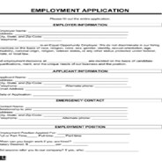 Job application