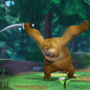 拔刀相助的棕熊