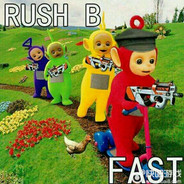 AWPrush不了B，但是P90可以