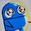 blue