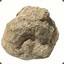 a rock