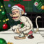 Christmas Monkey :D