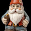 7 inch Ceramic Gnome