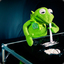 Kermit The Frog Sniffs Coke