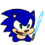 Stupid SA2 Sonic with lightsaber