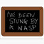 Stung by a Wasp